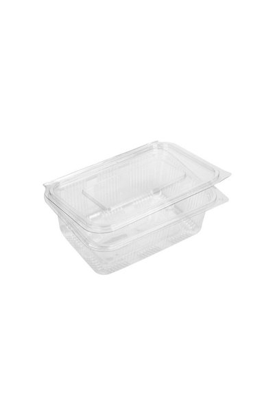 Jumbo Caserole Alimente Transparente cu Capac 1000cc - 3buc