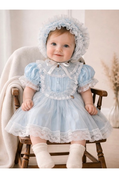 special gift house 2-Piece Children's Dress (Dress - Hair Accessory)