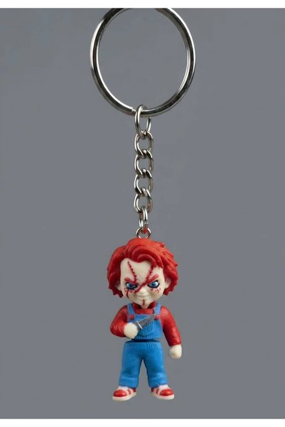 Corvus kolye&bileklik 3D Chucky Figured Keychain