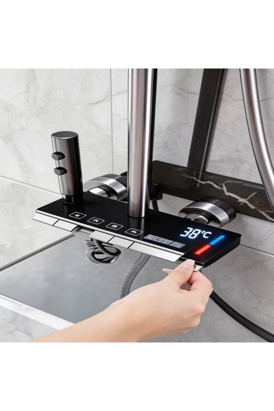OEM 🚿 Digital Shower Set with LED & Temperature Display – Premium Experience...