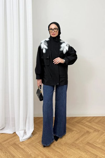 Melike Tatar Broşlu Kap 32-3004