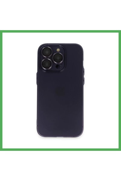 Nur store Çanta iPhone 14 Pro Max Compatible Case Luko Lens Silicone - Black ...