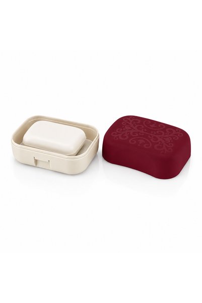 INURA GLOBAL Qlux Advantage Lid Solid Soap Dispenser Plastic Patterned Colorf...