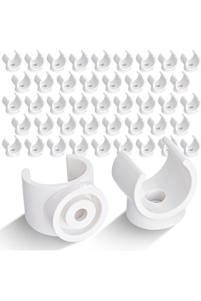 Generic مشابك تثبيت أنابيب PEX - 100 قطعة مشبك أنابيب مقاس 1/2 بوصة (16 مم)، ...