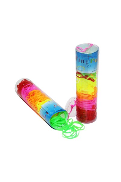 INURA GLOBAL Cimcime Hair Ties, Assorted Colors, Pack of 12.