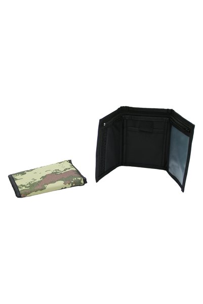 INURA GLOBAL Simple Camouflage Patterned Soldier Wallet with Velcro, Pack of 12
