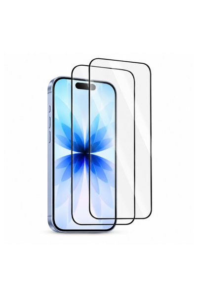 ZetGSM Set de 2 folii de protecție din sticlă securizată pentru iPhone 17, cu...