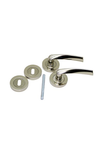 INURA GLOBAL 07 Set de 5 mânerele de ușă de cameră model Bravo, tip american,...