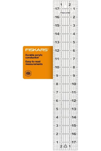 FiSKARS ® Sewing Ruler (3 in. x 18 in.)