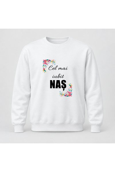 Fabricacucadouri.ro Pulover personalizat Cel mai iubit nas