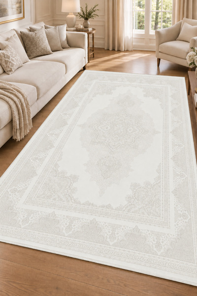ünalcarpet %100 Akrilik(Yün) Halı 4m2 ve 6m2 Ebatlarında Modern Yumuşak Dokul...