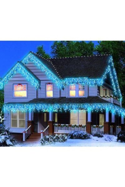 Springos Christmas light installation 1500 LEDs, 67.5 m, outdoor/indoor, blue...