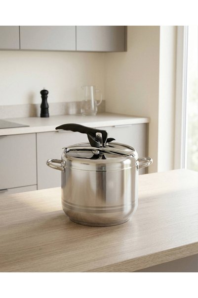 Hascevher Home Perfect 7,0 lt Düz Düdüklü Tencere