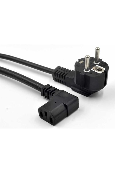 Sensei Eu Power Cord L Type (Sag) 3X0.75Mm 220V 90 Degree 1.5 Meter Power Cab...