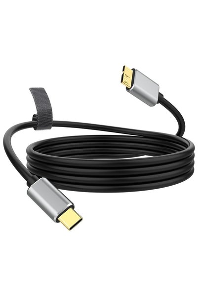 GENERAL كابل USB-C إلى Micro-B متوافق مع كاميرات نيكون D850، D810، D800، D500...