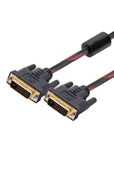 Sensei SP-DVI/DVI-0015 كابل DVI ذهبي 1080P ثلاثي الأبعاد بطول 1.5 متر 24+1 BS...