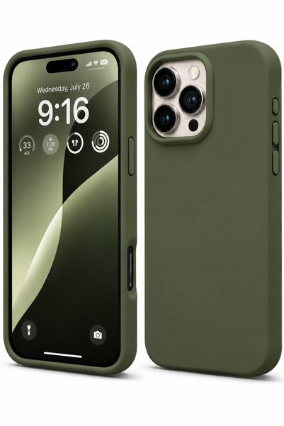 İPhone 16 Pro Max Uyumlu Slikon Koruma Kılıfı