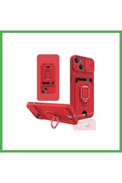 Generic Brand iPhone 14 Compatible Case Zuma Silicone with Business Card Hold...
