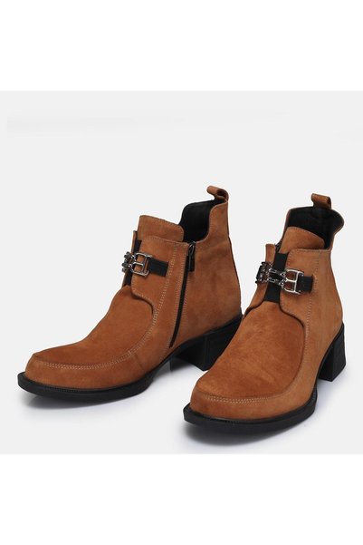 37Numara أحذية نسائية كبيرة الحجم من الجلد الطبيعي 41-42-43-44-TABA SUEDE