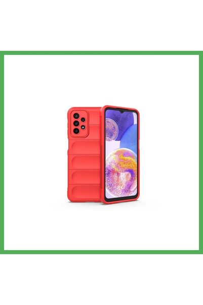 Nur store Çanta Samsung Galaxy A23 4g Compatible Case Optimum Silicone - Red ...