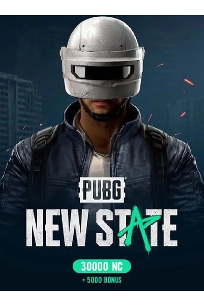 PUBG Mobile PUBG New State 30000 NC+5000 Bonus 100 USD