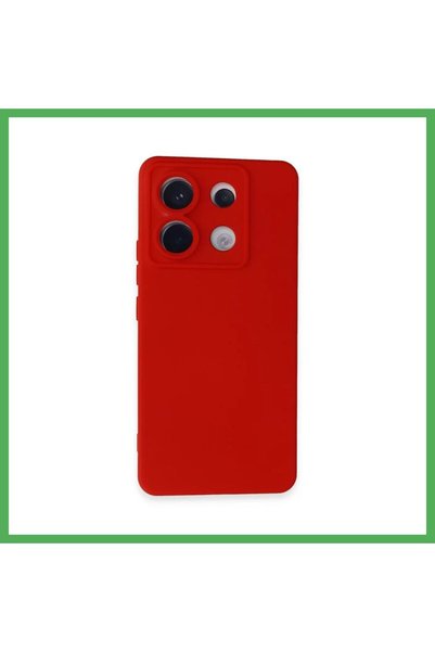 Nur store Çanta Redmi Note 13 Pro 5g Compatible Case Nano Velvet Silicone - R...