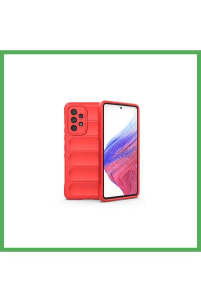 Nur store Çanta Samsung Galaxy A73 5g Compatible Case Optimum Silicone - Red ...