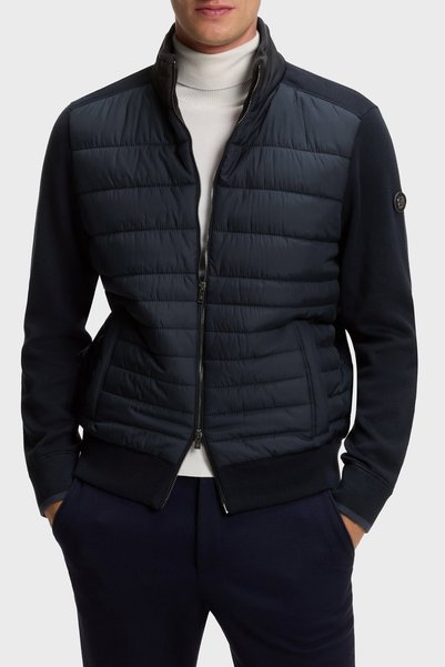 BOSS Regular Fit Pamuk Ve Yün Karışımlı Dik Yaka Ceket Erkek CEKET 50570636 404