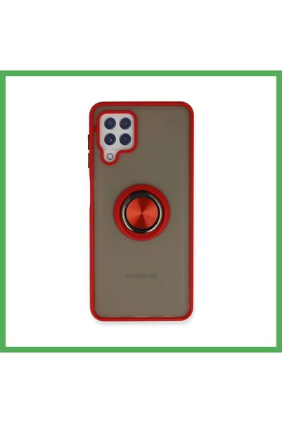 Nur store Çanta Samsung Galaxy A22 Compatible Case Montreal Silicone Cover wi...