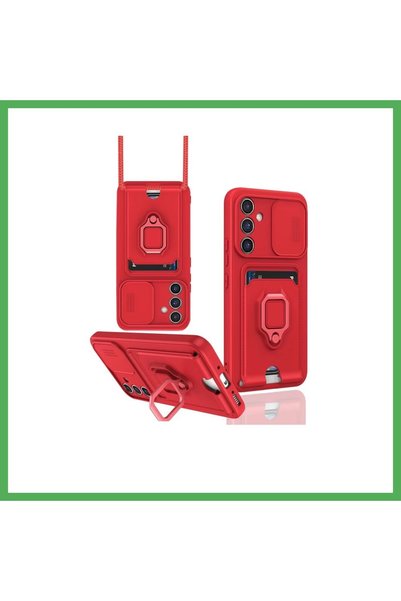 Nur store Çanta Samsung Galaxy A05S Compatible Case Zuma Silicone with Busine...