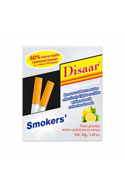 Generic Brand مسحوق تبييض الأسنان بخلاصة الليمون من ديسار - 50 جرام