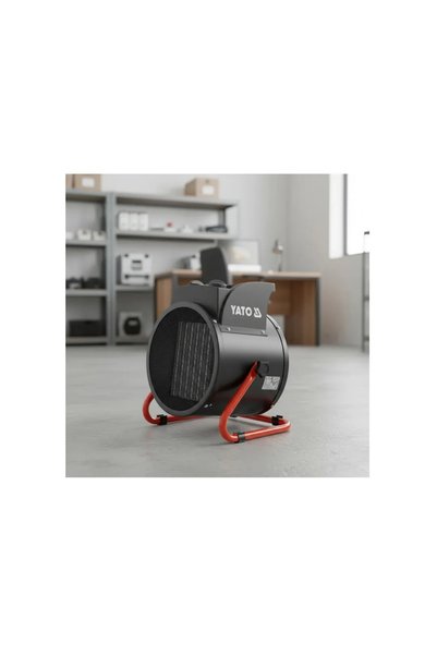 yato Electric fan heater PTC 5 kW 380 V, up to 48 m², black
