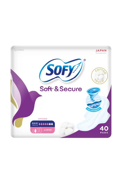 sofy سوفي نعومة-ماكسي مضغوط كبيرأجنحة4(30+10)