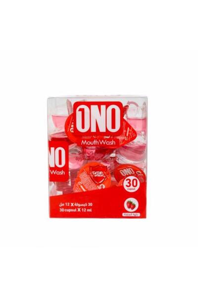 Ono كبسولة واحدة لغسول الفم بنكهة الفراولة