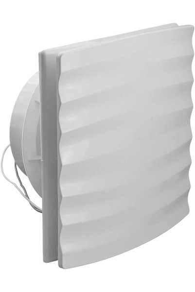 ayizi Süper Sessiz 12 W Kapaklı Düz Banyo WC Aspiratör Fanı 120 mm Duvar Tipi Tuvalet Hava Havalandırma