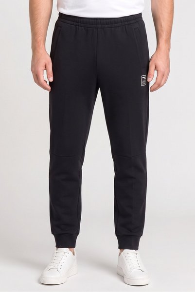 Anta Men Regular Fit Outdoor Sweatpants, Black