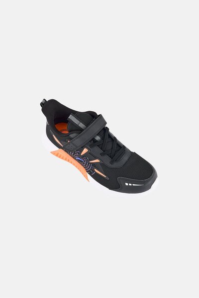 Anta Kids Boy Velcro Running Shoes, Black