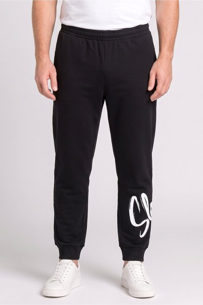 Anta Men Regular Fit Outdoor Sweatpants, Black