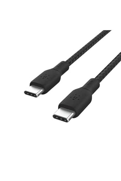 Belkin Limited كابل بيلكن USB من النوع C إلى C، كابل شحن USB-C 2.0 معتمد من U...