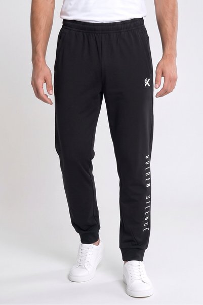 Anta Men Regular Fit Outdoor Jogger Pants, Black