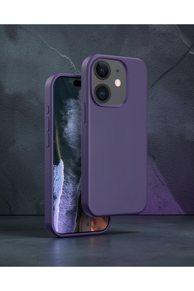 Generic Brand Venco Apple iPhone 11 Home Magsafe Cover - Deep Purple