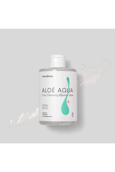 Hello Body HelloBody ALOÉ AQUA Cleansing Micellar Water (10.1 fl. oz.) - Vega...