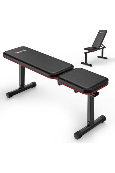 PASYOU Weight Bench Adjustable 2 in 1, Multi-Position Bench Press for Full Bo...