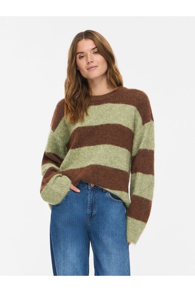 VILA Strickpullover VISOLO Rundhals