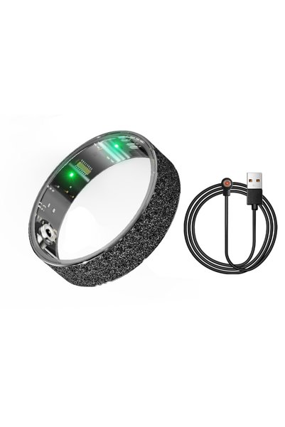 Generic V3 Cross-Border Frosted Smart Ring Simple Style Couple Bracelet Heart...