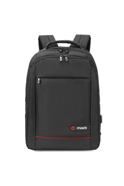 Mack MCC-006 15.6-inch Office Laptop Backpack with USB Port, Black BX