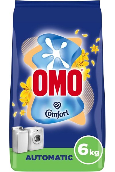 OMOTOOL مسحوق منظف الغسيل أوتوماتيكي من OMO، لمسة راحة، إزالة 100% من البقع ف...