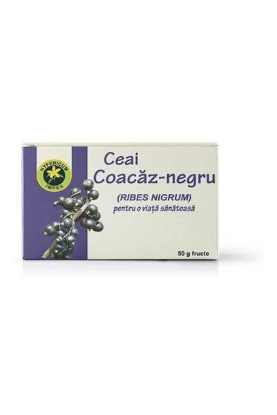 HYPERICUM Ceai de Coacaz negru Hypericum, supliment alimentar din fructe de c...