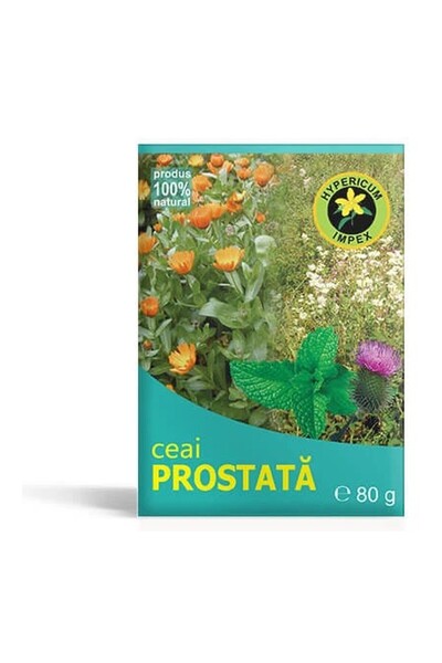 HYPERICUM Ceai Hypericum, supliment alimentar din 8 plante, vrac, 80 g