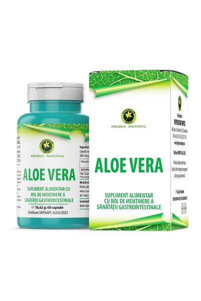 HYPERICUM Aloe Vera Hypericum, supliment alimentar cu extract din gel de Aloe...
